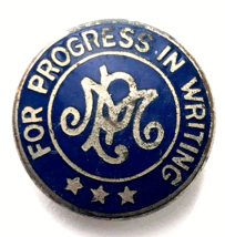 VTG Palmer Method For Progress In Writing Award Pin Badge L.G. Balfour B... - $186.21 MXN