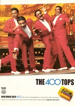 1991 Kodak Camera Film The Four Tops 4 Vintage Print Ad 1990s - £4.57 GBP