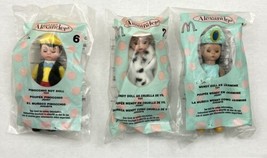 Lot of (3) Madame Alexander Dolls McDonalds's Happy Meal Toy Collectibles NEW - £14.82 GBP
