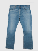 Levi Strauss 501  Original Fit Jeans Stretch Button Fly jeans Regular Mens - £31.45 GBP