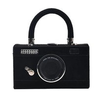 2023 New Women Personalized Fashion Camera Shape Clutch Ladies Casual Mini Cross - £54.63 GBP