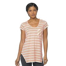 Prana Women&#39;s Skylar Top Glowing Coral T-Shirt XS (Women&#39;s 0-2) - $17.46