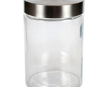 Glass Jars with Stainless Steel Lids, 33.8-fl.oz. - $14.99