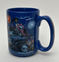 Walt Disney World Coffee Mug Cup Blue Parks Icons - £9.50 GBP