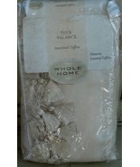 Whole Home Luxury Taffeta Tuck Valance - 54&quot; x 20&quot; - Beige or Gold - BRA... - $47.85 CAD