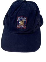 AHEAD Vintage Classic Cut Adjustable Navy US OPEN 2007 Golf Hat - £20.19 GBP