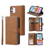 Generic Leather wallet FLIP MAGNETIC BACK cover Case For iPhone 14 Max (... - $3,029.23 MXN