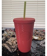 Starbucks Dragonfruit Studded Cold Cup Tumbler 16 oz NEON Color - $24.40 CAD