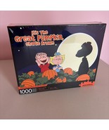 Peanuts It’s The Great Pumpkin Charlie Brown 1000 Piece Jigsaw Puzzle Ha... - $19.99