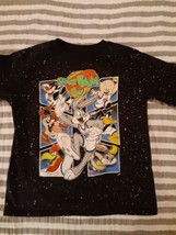 Vtg 90s Space Jam Bugs Bunny Taz T-Shirt Shirt Sylvester Tune Squad Sz Y... - £38.78 GBP