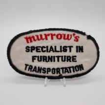 Vintage Murrow&#39;s Furniture Transportation Jacket or Hat Sew-on Patch - £13.20 GBP