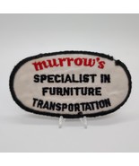Vintage Murrow&#39;s Furniture Transportation Jacket or Hat Sew-on Patch - $16.71