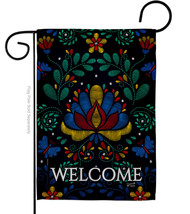 Welcome Embroider Garden Flag Sweet Home 13 X18.5 Double-Sided House Banner - $19.97
