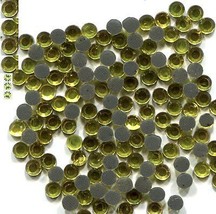 Rhinestones 16ss 4mm  CITRINE  Hot Fix Iron on    2 Gross  288 Pieces - $6.78