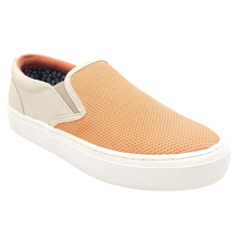 Steve Madden Men Alline Slip On Sneakers Size US 12M Orange Beige Faux L... - £15.07 GBP