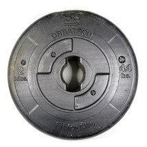 Orbatron Challenger DP 4.4 lbs Dumbell &amp; Barbell Vintage Weight Plate 05555 - $279.88 MXN