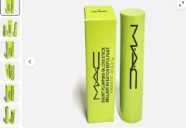MAC Squirt Plumping Gloss Stick Like Squirt Lime Green Shine Translucent... - $22.74