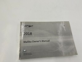 2018 Chevy Malibu Owners Manual Handbook OEM I03B34045 - £17.80 GBP