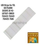 LED Backlight Strips For TCL 75S425 75S423 75S421 75D6 75V2 GIC75LB08 75... - $56.05