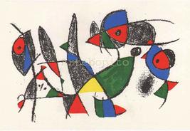 Artebonito - Joan Miro Original Lithograph V2-9d Mourlot 1975 - £95.70 GBP