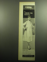 1958 Reeves Fabric Ad - This is a Reeves fabric in London Fog Maincoats - £14.44 GBP