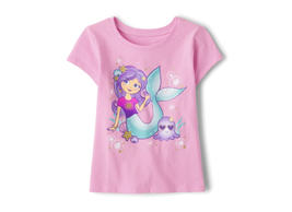 Toddler Girls Graphic Tee Shirt Top - $12.00