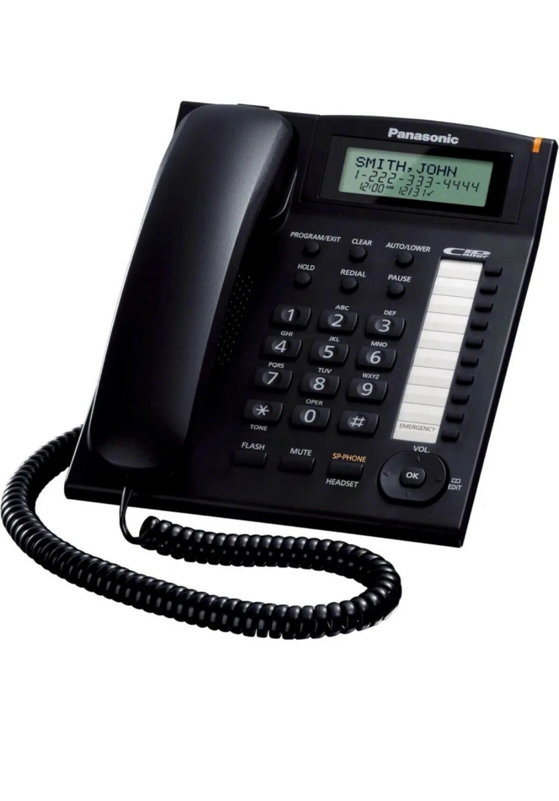 Panasonic KX-TS880 Single Line Corded Phone - $29.69