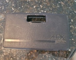 AURORA AFX SINGLE LAYER BLACK PIT KIT CARRYING CASE slot car storage READ - $24.95