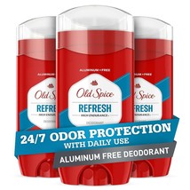 Old Spice Aluminum Free Deodorant for Men, Refresh, 3 oz each, Pack of 3 - £27.96 GBP