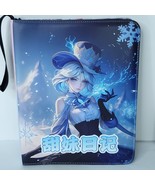 Furina Moonlight Beauty Xmas Card Binder 3-Ring Anime Waifu Redemption F... - $59.39