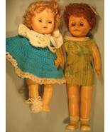 [h6] (lot of 3) Vintage 1960&#39;s Dolls - Mexico, EEGEE 14 FL (For parts) - £12.49 GBP