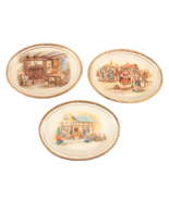 3 Vtg 40s Sandland Lancaster Trinket Dishes Posey Shop Darby and Joan Ol... - $296.84 MXN