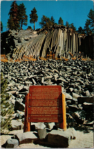 Devils Postpile National Monument Postcard Unposted - $10.00