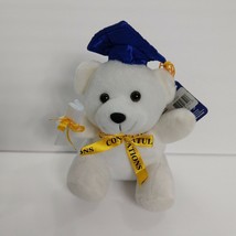 Graduation Bear 6 In Mortar Board Diploma White Congratulations Class Of Tassel - £7.84 GBP