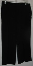Womens 8 Lauren Ralph Black Cropped Short Pants Summer Business Casual - $8.91