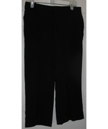 Womens 8 Lauren Ralph Black Cropped Short Pants Summer Business Casual - €7,64 EUR