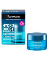 Neutrogena Hydro Boost Night Pressed Serum, Hyaluronic Acid Face Moistur... - $21.56