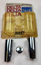 Delta Faucet Handles Chrome RP15071 +Lift Rod Knob Bath Kitchen 2 PC NOS... - £14.74 GBP