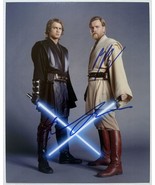 Hayden Christensen &amp; Ewan McGregor Autographed Signed &quot;Star Wars&quot; Glossy... - $199.99