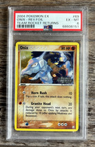 2004 Pokemon Ex Team Rocket Returns Onix Rev. Foil #69 - PSA 6 EX-MT - £15.49 GBP