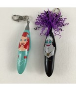 Kooky Klickers Disney Little Mermaid Ink Pen Keychains Ariel Ursula Vill... - $29.65