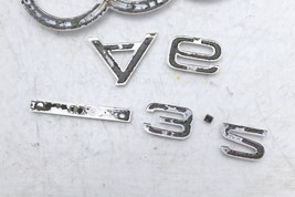 05-11 AUDI A6 C6 QUATTRO 3.2L TRUNK LID EMBLEM BADGE LOGO SET E5647 image 8