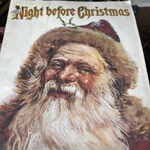 The Night Before Christmas  Reproduction of Early Original Evergreen Press - $16.82