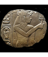 Isis or Egyptian Queen sculpture Wall Relief plaque in Bronze Finish - £23.38 GBP