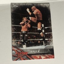 Triple H Vs Dolph Ziggler Trading Card WWE Wrestling #42 - £1.54 GBP