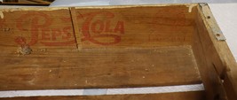 Vintage Pepsi wood crate marked wide water cypress 1963 Perry FL - £38.95 GBP