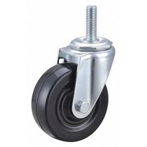 Swivel Stem Caster,Rub,3-1/2 In.,160 Lb. - £18.17 GBP