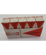 5 Vintage Raytheon 2CY5 Electronic Tube Lot w/ Original Box Sleeve Rare  - £23.19 GBP