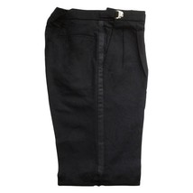 Mens Black Adjustable Tuxedo Pants,100% Wool - £23.99 GBP
