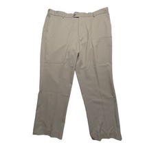Dockers D3 Pants Mens 42x30 Brown Polyester Casual Chino Dressy Work Mee... - $16.16